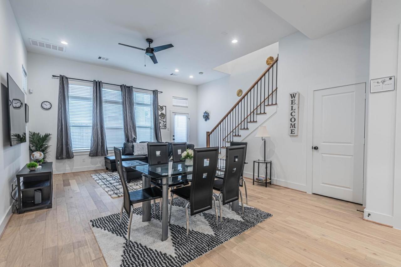 Luxury 3Br, Ks Bed Mins Away 4Rm Dtown, Med Ctr Vila Houston Exterior foto