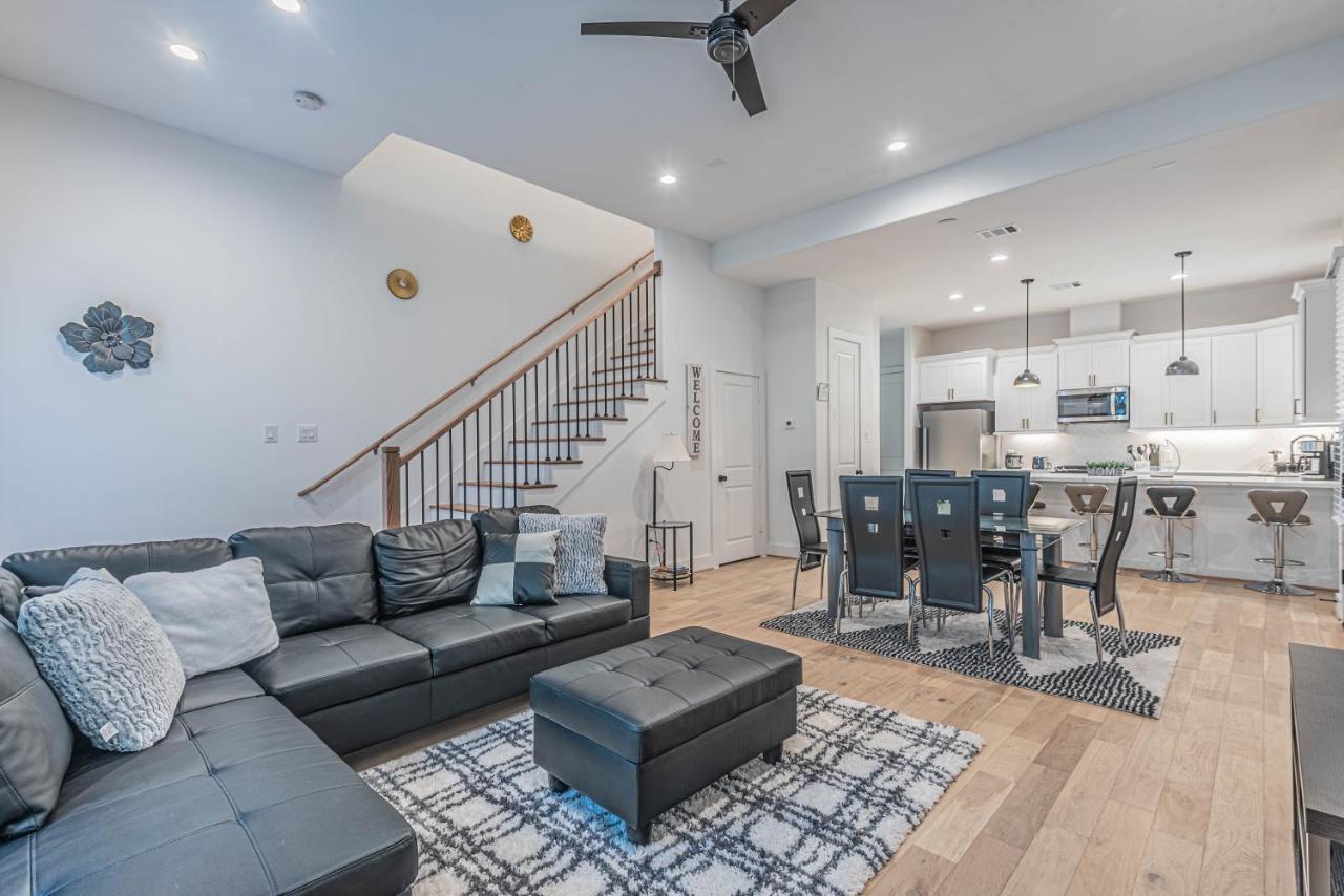 Luxury 3Br, Ks Bed Mins Away 4Rm Dtown, Med Ctr Vila Houston Exterior foto