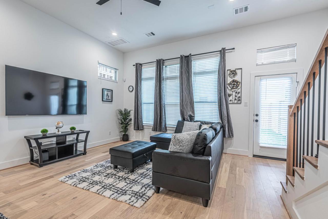 Luxury 3Br, Ks Bed Mins Away 4Rm Dtown, Med Ctr Vila Houston Exterior foto